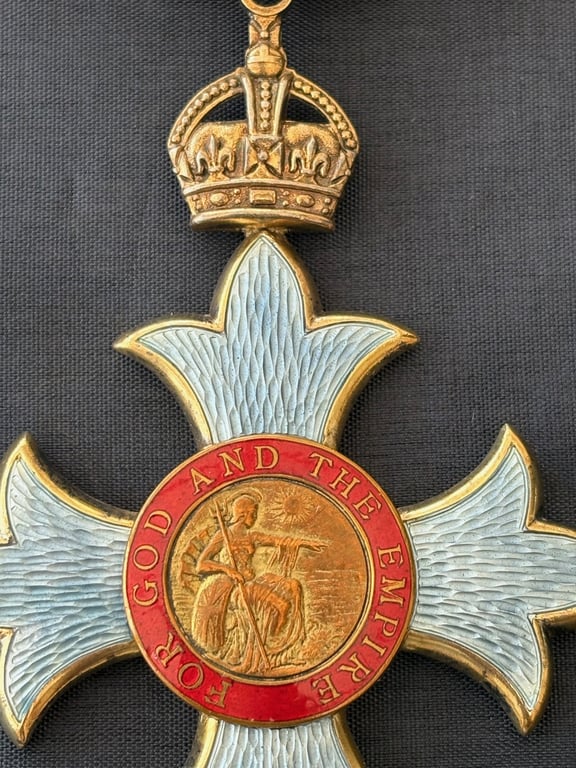 KBE 1st Type MILITARY 1916 KNIGHTHOOD, ORDER OF THE BRITISH EMPIRE SET.