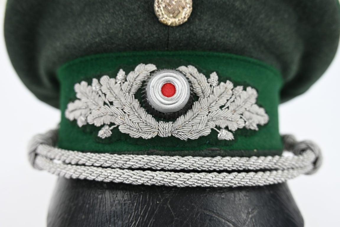 German Third Reich Forestry Officer Visor Cap