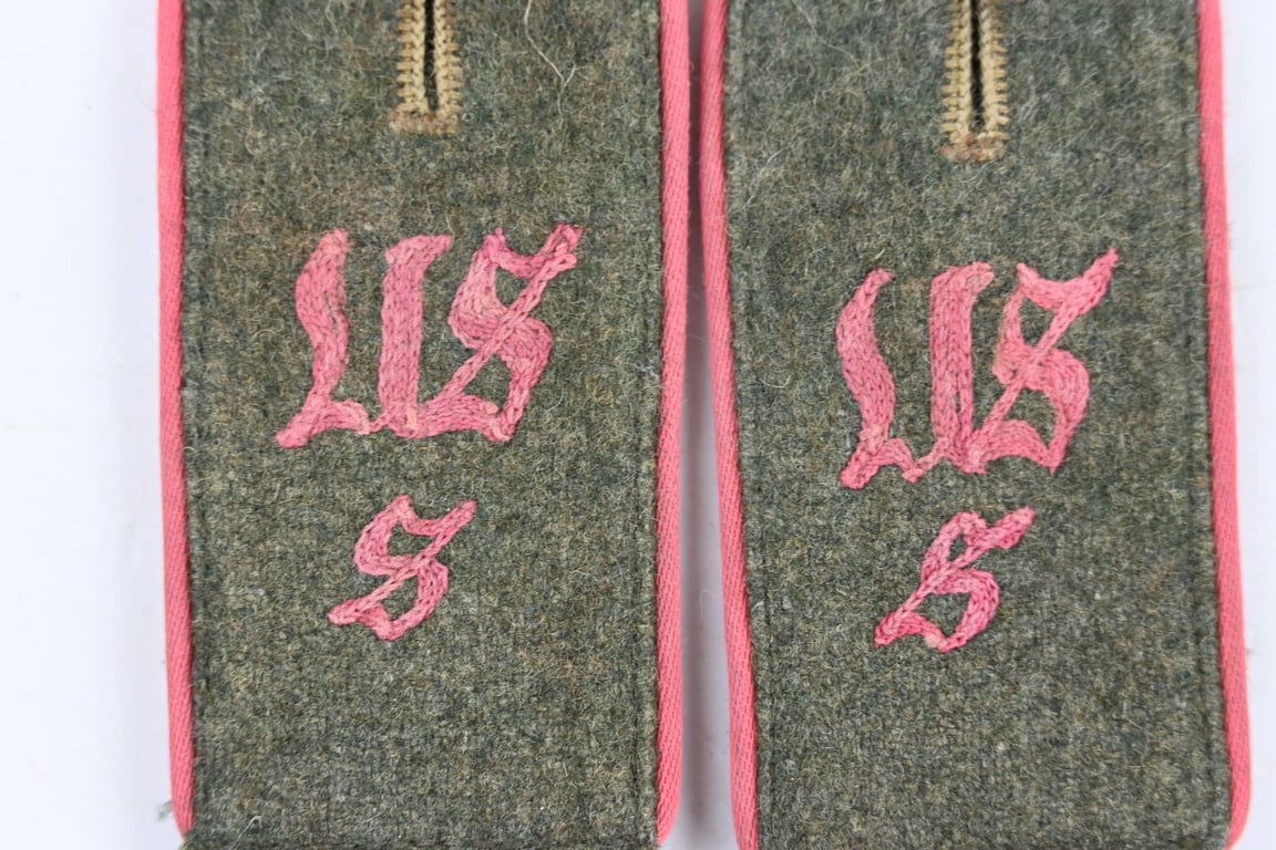 German WH Unteroffiziersvorschule Sigmaringen Shoulderboards