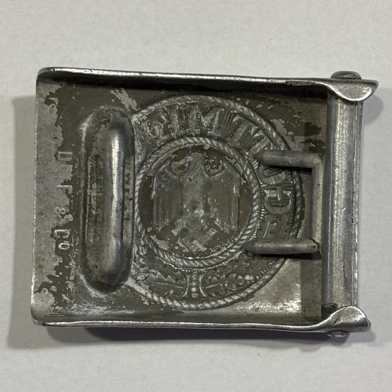 Heeres Aluminum Belt Buckle Dr. Franke & Co.
