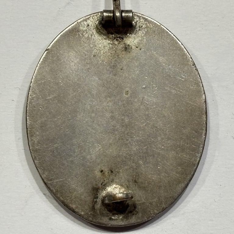 WH Wound Badge in Silver "13" Gustav Brehmer