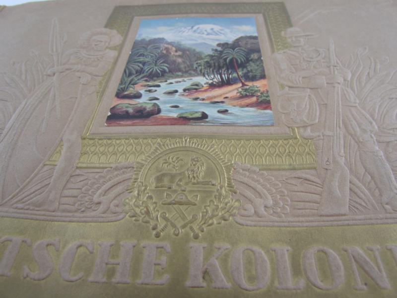 Deutsche Kolonien” Album of stickers 1936