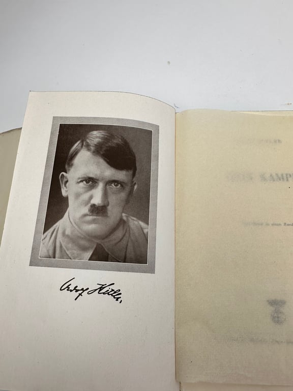 'Mein Kampf' paper cover 1942