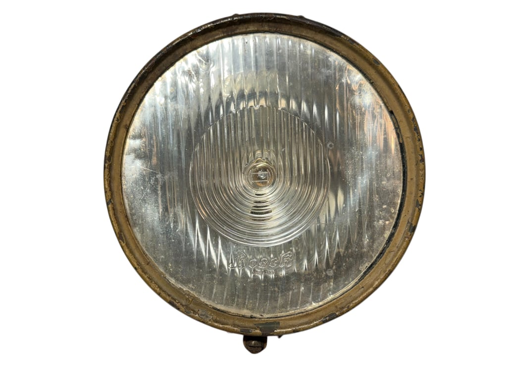 German WWII Camouflaged Headlight