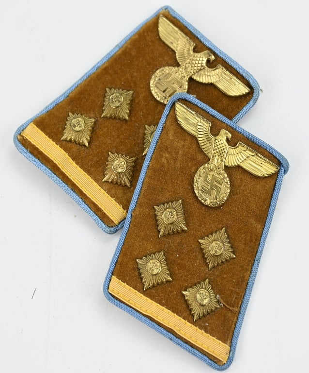 German NSDAP Collar Tab Set 'Obergemeinschaftsleiter'
