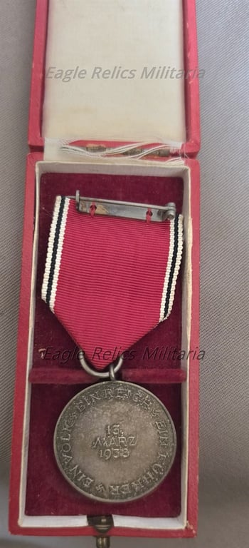 Austrian Anschluss Medal in Box