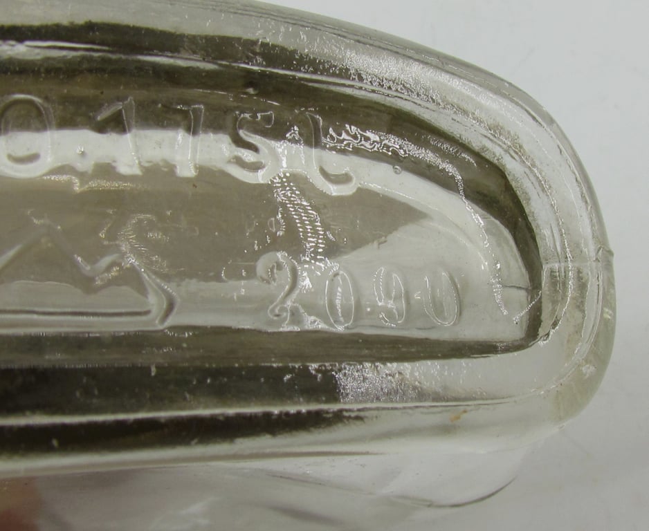 German Jamaica Rum Verschnitt Pocket Bottle – Arthur Mentschel, Berlin-Zehlendorf