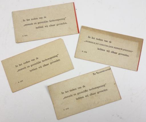 Dutch NSB Leaflets Proletariërs en Plutocraten aller landen verenigt U!