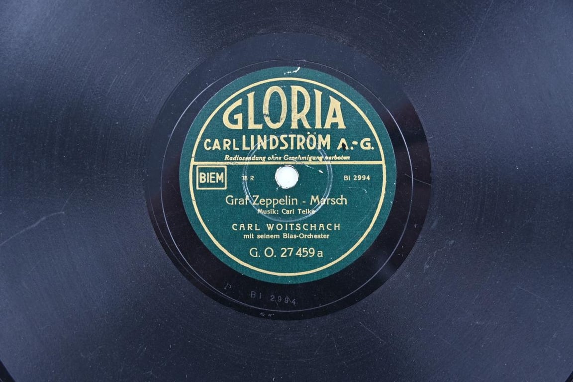 German Third Reich Era Music Record