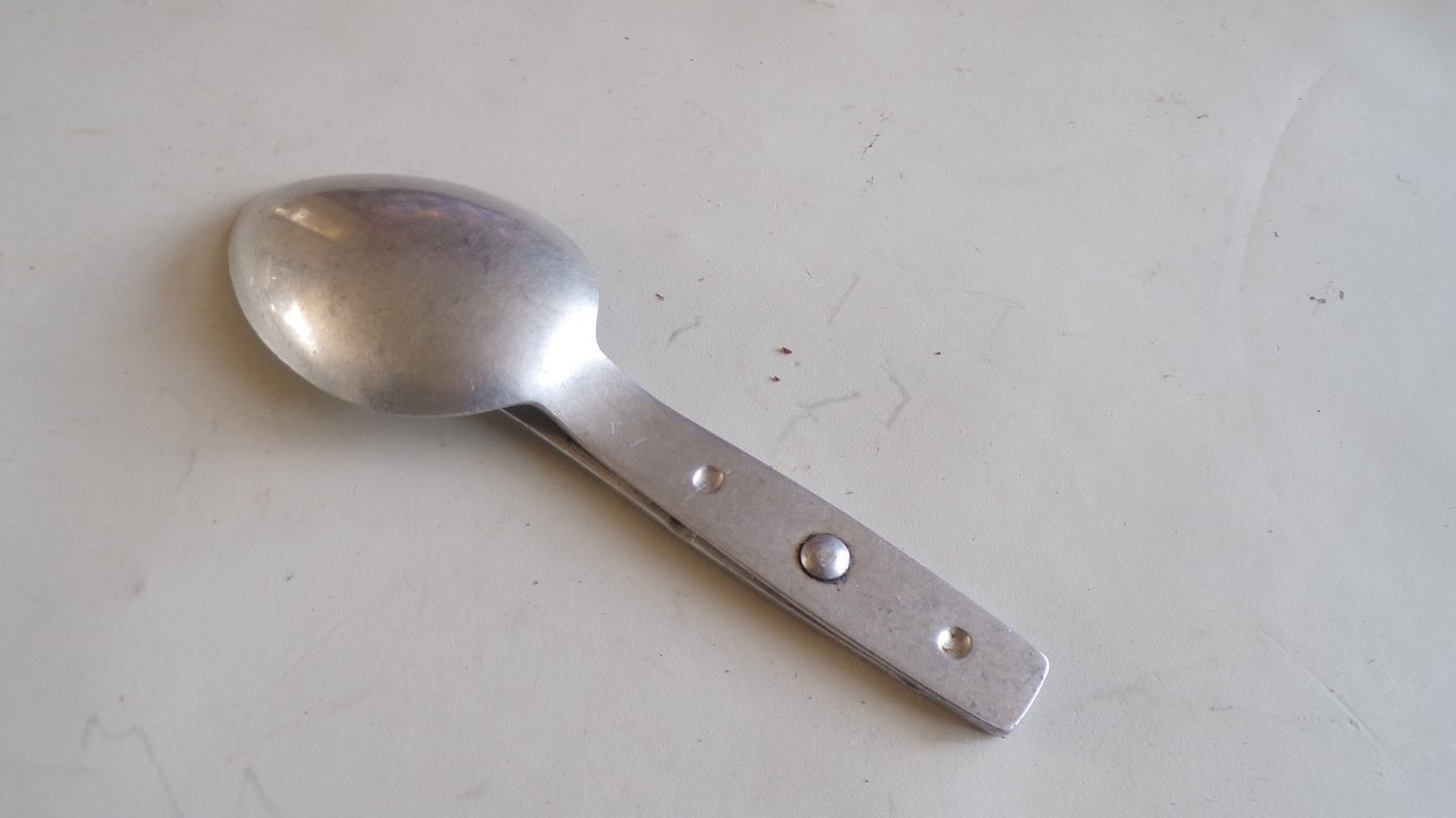 Wehrmacht Alu Folding Spork (Goffel) - WSM 39