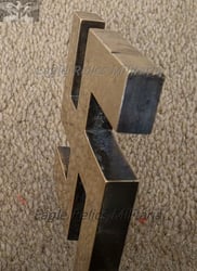 Early Brass Pole top or HJ manufactured patriotic...