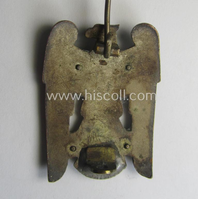 Superb - and not that easily found! - 'Schlesisches Bewährungsabzeichen der I. Stufe ohne Schwerter' (being an unmarked- and I deem 'Extra Qualität'-example, as was produced by an unidentified maker)