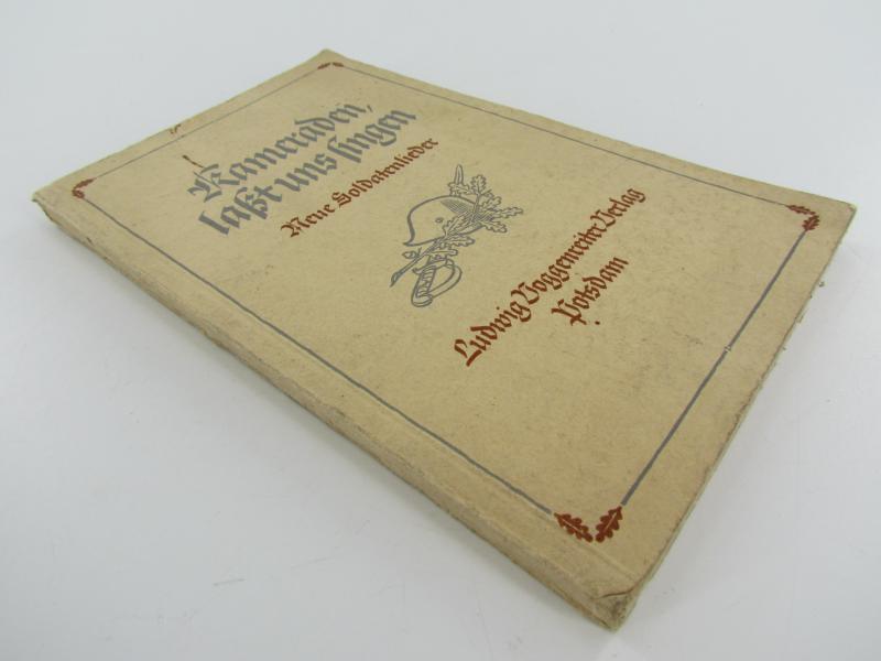 Book : Kameraden, laßt uns singen. Neue Soldatenlieder