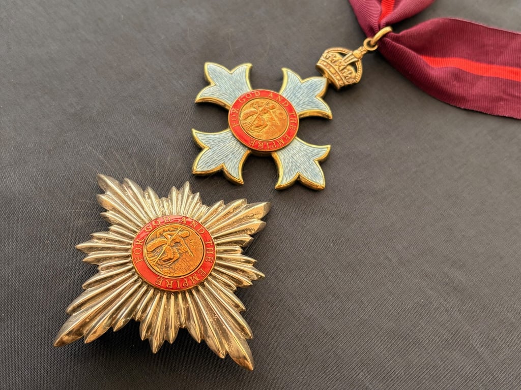KBE 1st Type MILITARY 1916 KNIGHTHOOD, ORDER OF THE BRITISH EMPIRE SET.