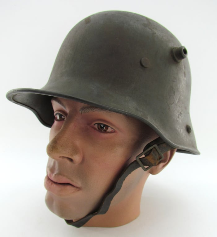 WW1 German M16 Stahlhelm – Untouched Example with Original Liner & Chinstrap