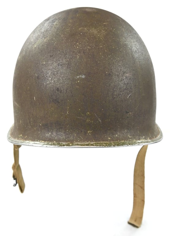 US WW2 M1 Fixed Bale Combat Helmet