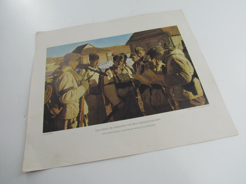 German.Printed Photo,”Das Heer Im Grossdeutschen Freiheitskampf