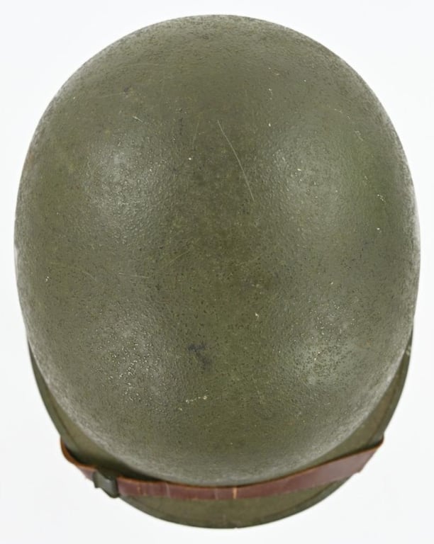 US WW2 M1 Fixed Bale Helmet 'Schlueter' War Reject