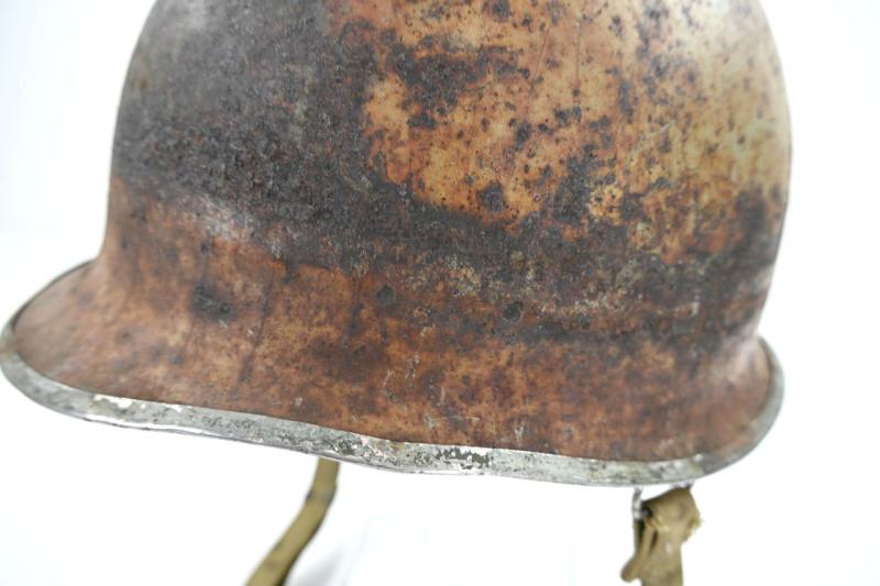 US WW2 Salty Navy M1 Helmet