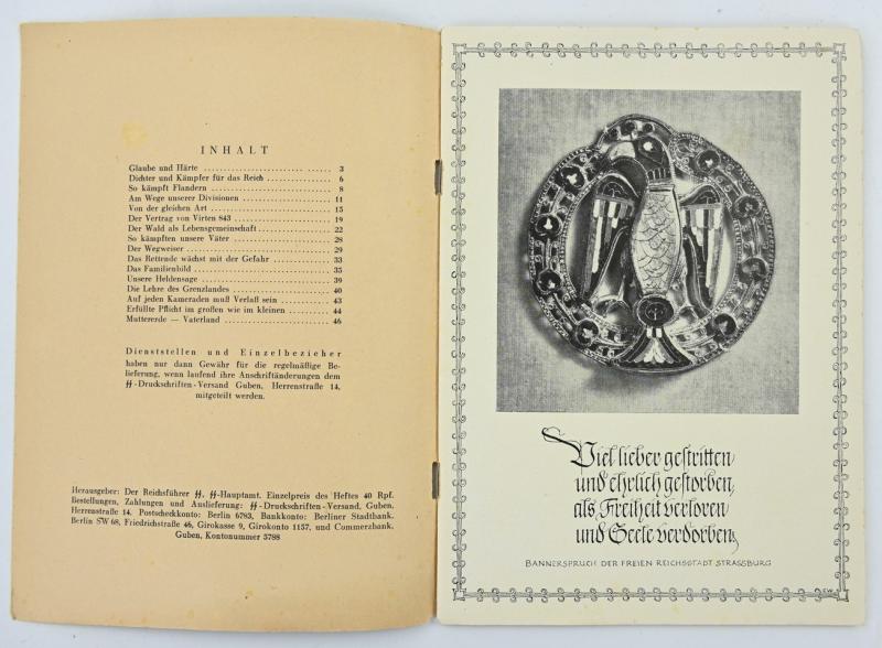 German SS Leifheit Booklet Heft 8, 1944