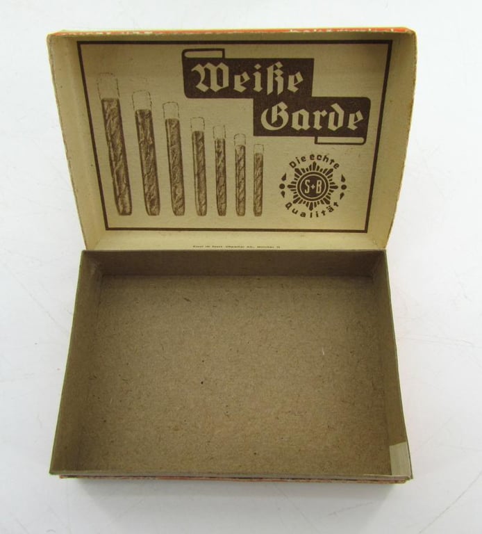 Wehrmacht "Weisse Garde", cigars in original box