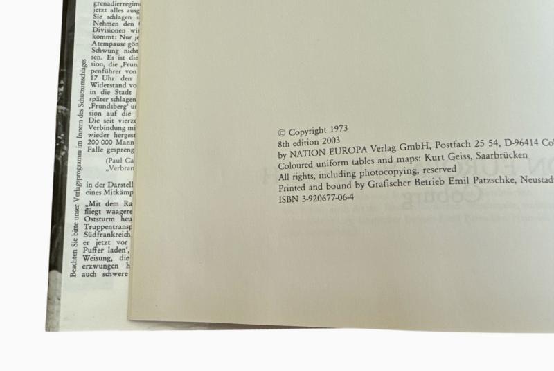 Book :Wenn Alle Bruder Schweigen ( When All Our Brothers Are Silent.)