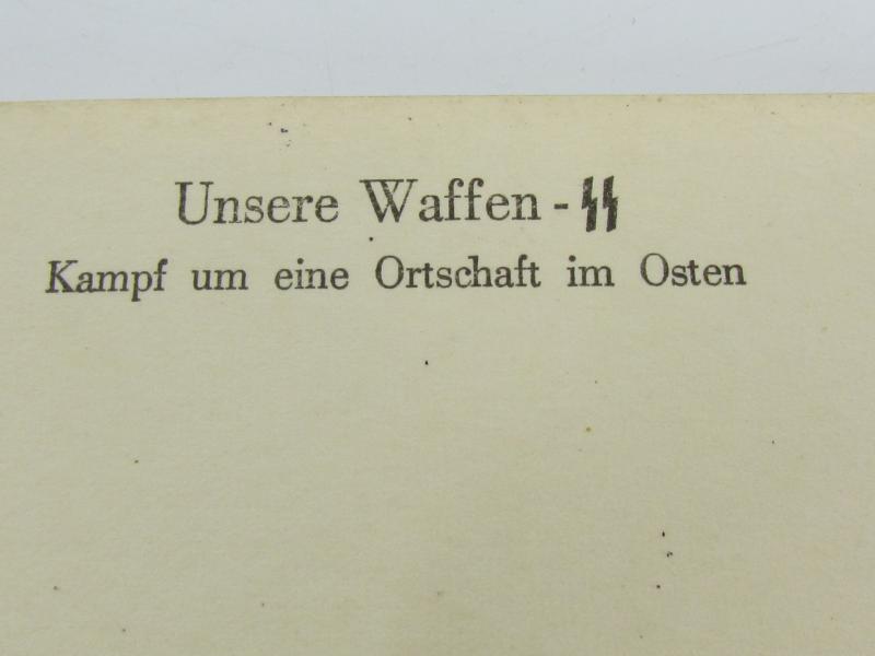 Postcard : Unsere Waffen-SS