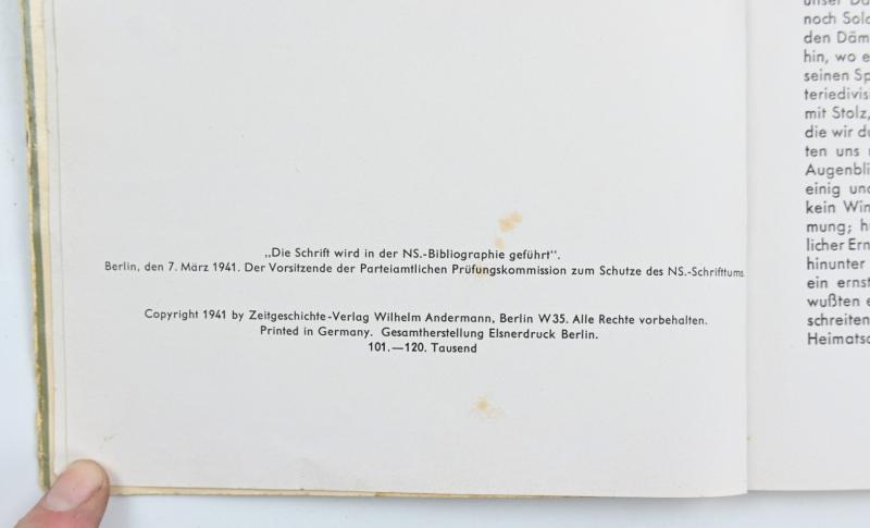 German WH Book 'Der Grosse Befehl'