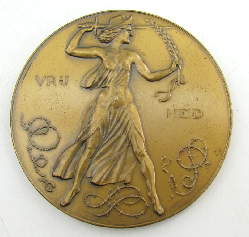Commemorative Table Medal For Liberation From German Occupation
