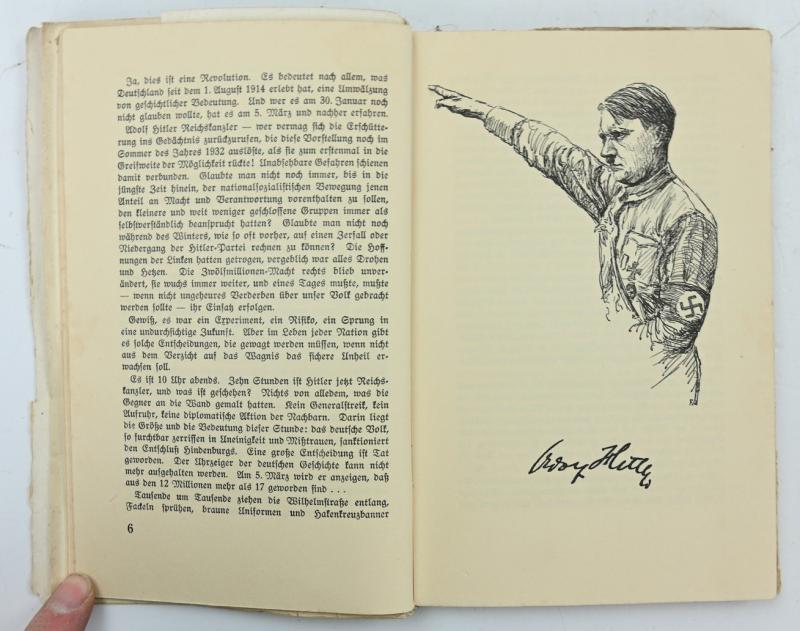 German Third Reich Book ''Hitler Regiert'