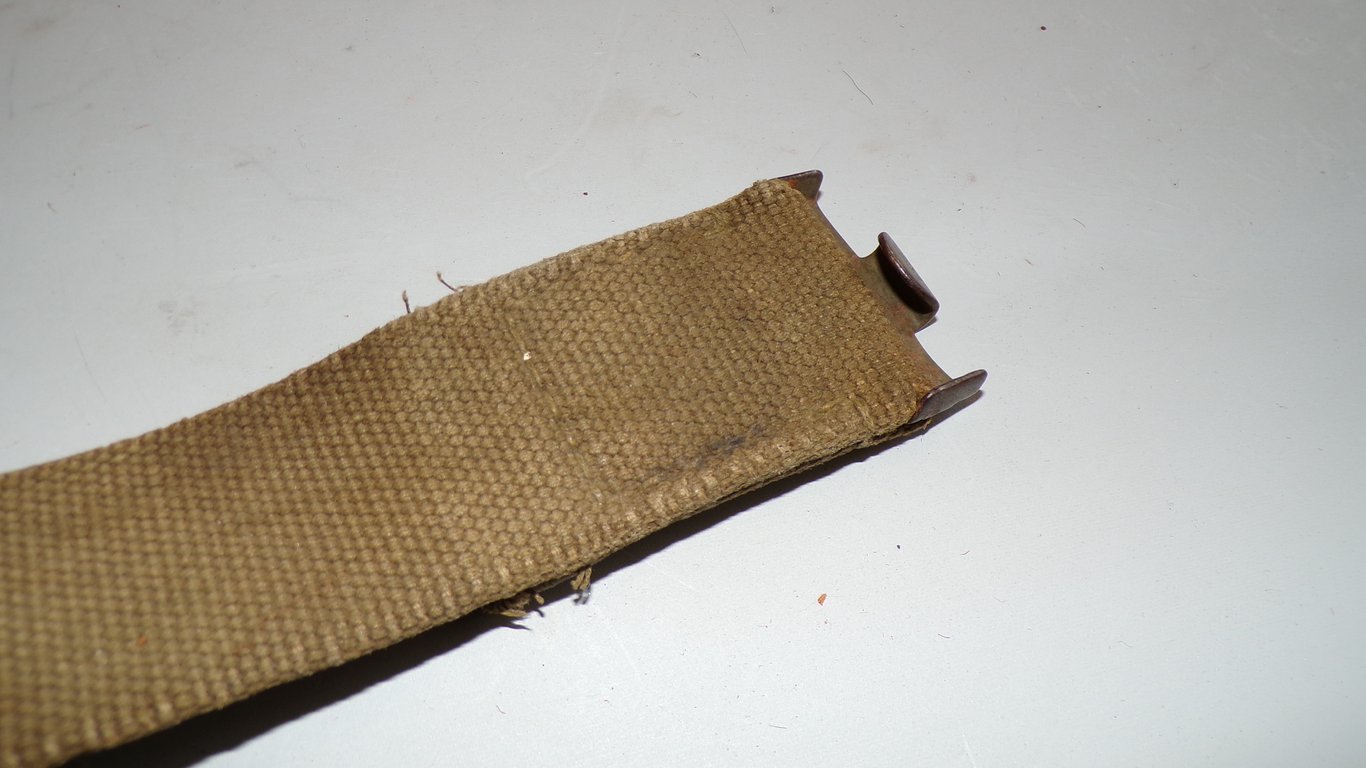 Wehrmacht tropical webbing belt