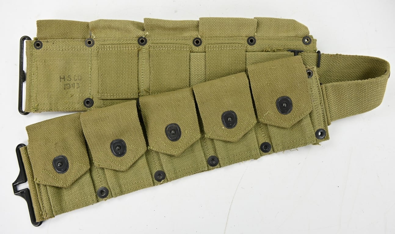 US WW2 M1 Garand Ammo Belt 1943