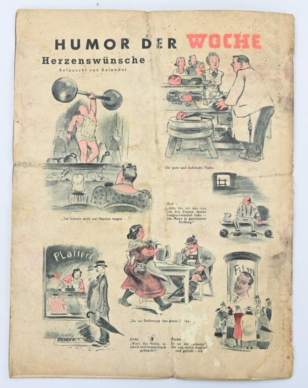 German Third Reich Magazine 'Die Woche' 1941