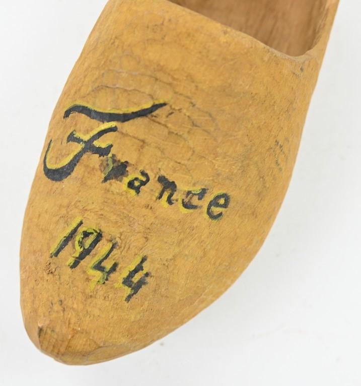 French WW2 Wooden Shoe 1944