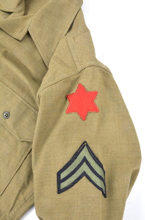 US WW2 6th I.D. Wool Shirt