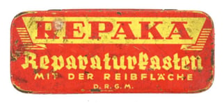 German Third Reich Period 'Repaka' Bicycle Repair Tin...