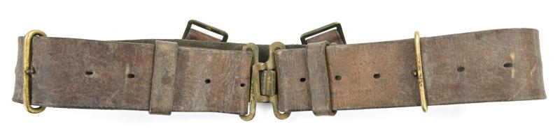 British WW2 1939 Pattern Leather Combat Belt