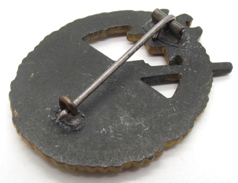 Kriegsmarine coastal artillery badge (FLL43)