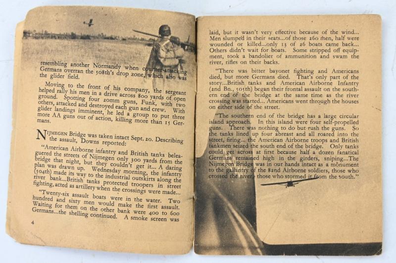 US WW2 82nd Airborne Division Booklet