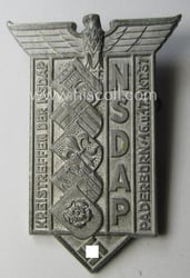 N.S.D.A.P.-related 'tinnie' being a maker- (ie. 'S&L'-) marked...