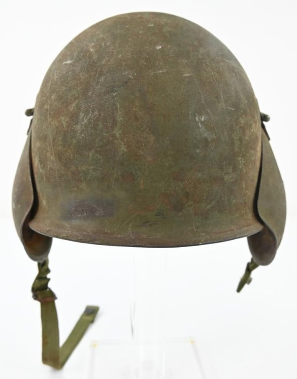 US WW2 M3 Flak Helmet with Swastika decals