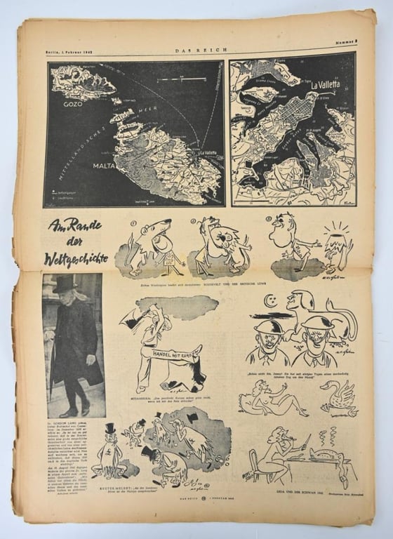 German Newspaper “Das Reich” 1 February 1942