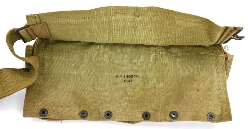 US WW2 M-1937 BAR Rifle Magazine Belt.