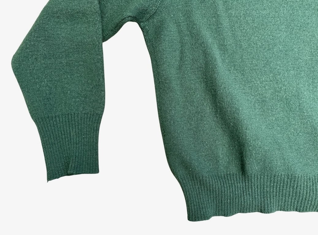 ADEFA Green Wool Service Pullover (1930s–1940s)