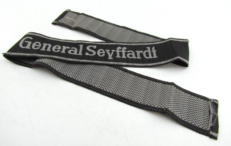 Waffen-SS Panzergrenadier Regiment "General Seyffardt" Bevo Cufftitle