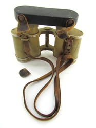Wehrmacht tan colored binoculars ‘Dienstglas’ 6×30 by CAG