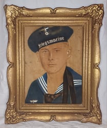 Stunning Kreigsmarine sailor portrait