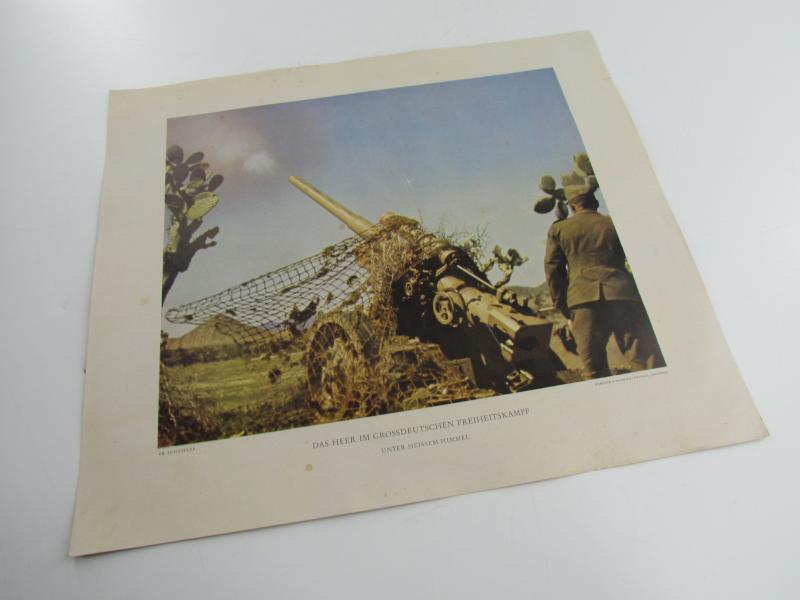 German.Printed Photo,”Das Heer Im Grossdeutschen Freiheitskampf