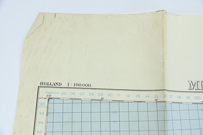 US WW2 Mapcard 'Middelburg' Holland