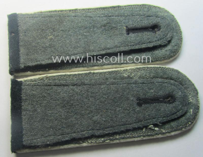 Pair of (Heeres) NCO-type (ie. 'M40'-pattern- and 'rounded styled-') 'cyphered' shoulderstraps as was intended for usage by an: 'Uffz. des Infanterie-Rgts. 29'
